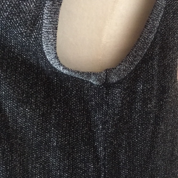 Laura Petites sleeveless sweater with sparkle Sz L - Picture 16 of 16